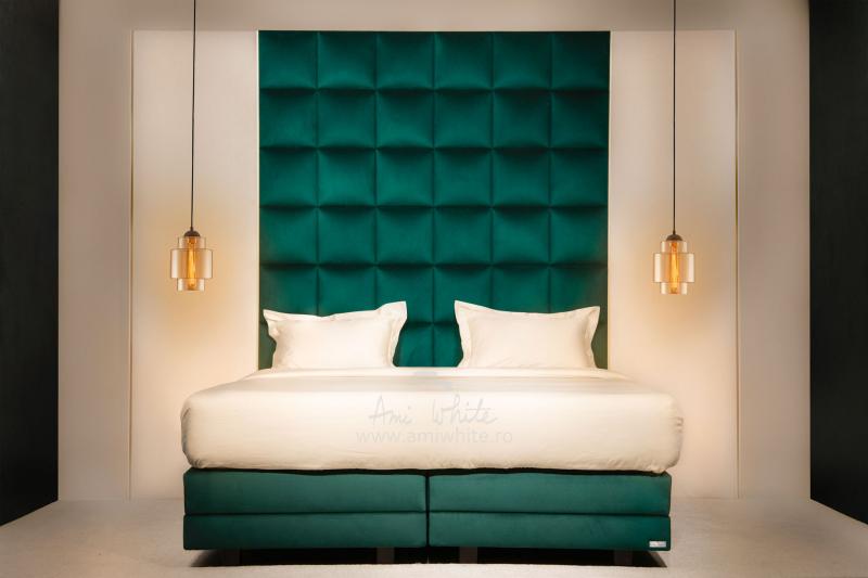 Pat boxspring FIN GREEN