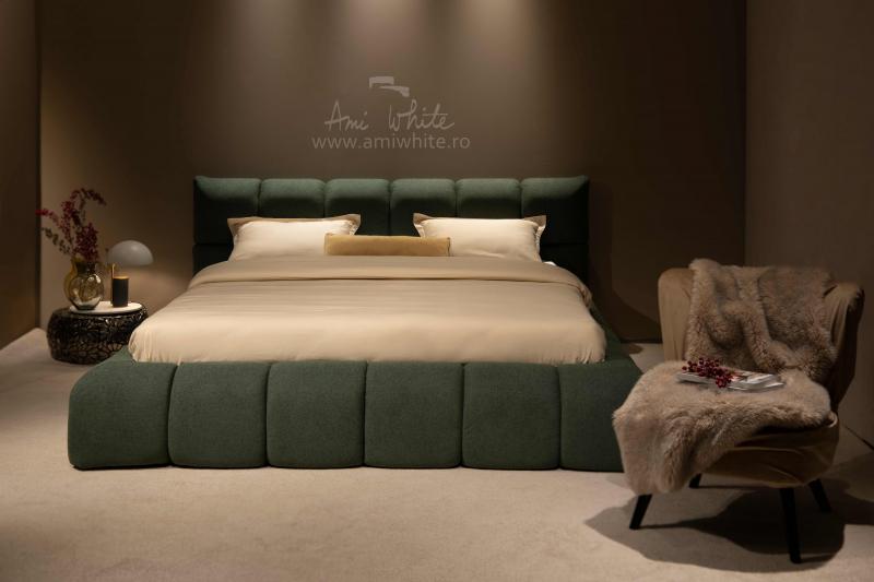 Pat boxspring GREEN OMMH