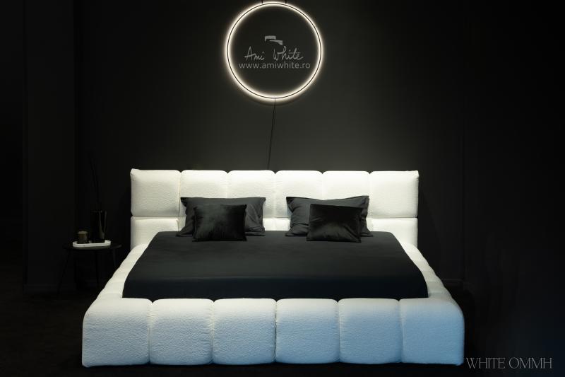 Pat boxspring WHITE OMMH